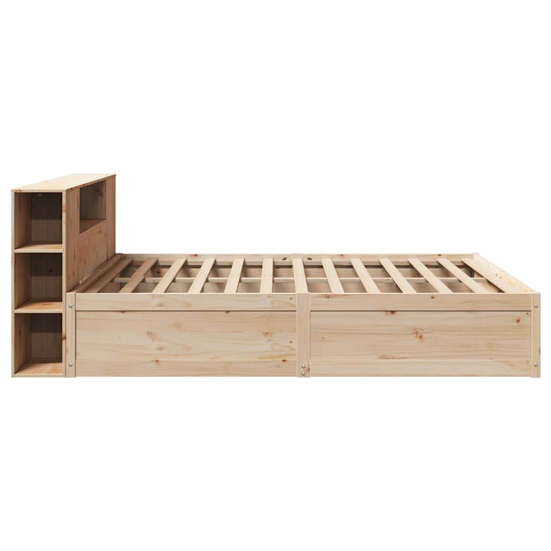 vidaXL tömör fenyőfa ágy matrac nélkül 180 x 200 cm