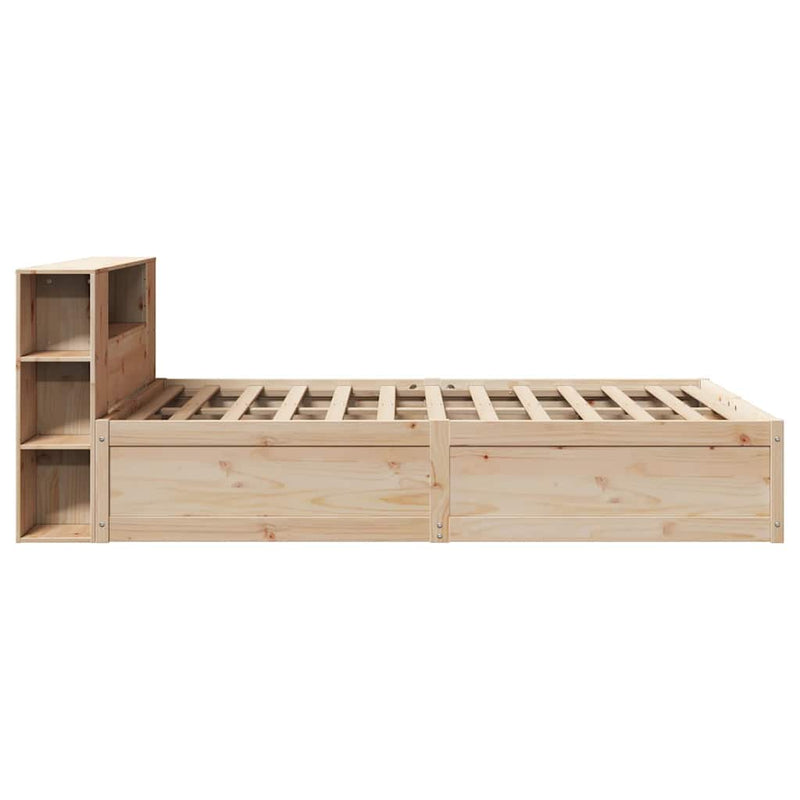 vidaXL tömör fenyőfa ágy matrac nélkül 140 x 200 cm