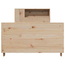 vidaXL tömör fenyőfa ágy matrac nélkül 100 x 200 cm