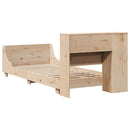 vidaXL tömör fenyőfa ágy matrac nélkül 100 x 200 cm