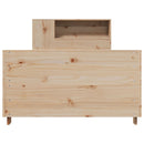 vidaXL tömör fenyőfa ágykeret matrac nélkül 90 x 190 cm