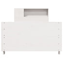 vidaXL fehér tömör fenyőfa ágy matrac nélkül 75 x 190 cm