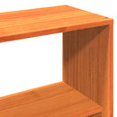 vidaXL viaszbarna tömör fenyőfa ágy matrac nélkül 140 x 190 cm