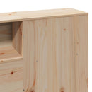 vidaXL tömör fenyőfa ágy matrac nélkül 200 x 200 cm