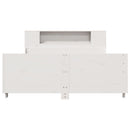 vidaXL fehér tömör fenyőfa ágy matrac nélkül 140x190 cm