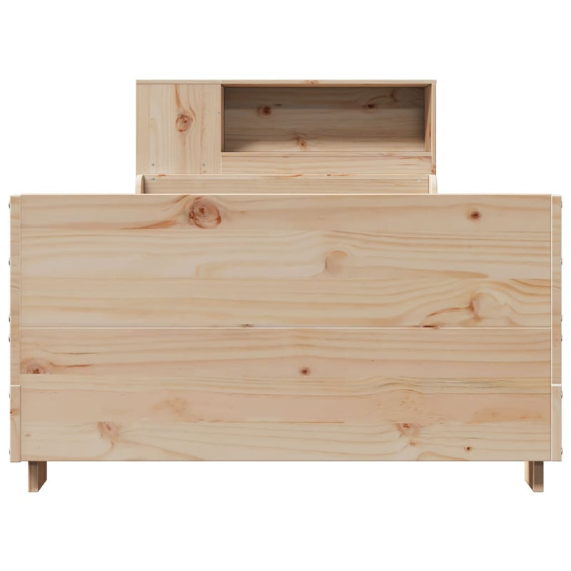vidaXL tömör fenyőfa ágy matrac nélkül 100 x 200 cm