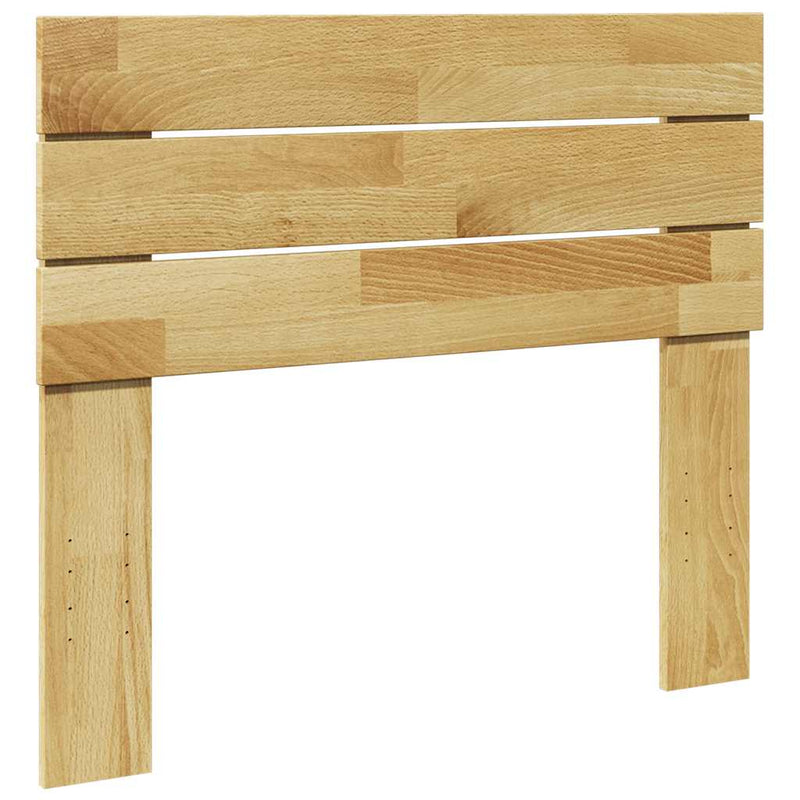vidaXL fejtámla 75 cm tömör fa tölgyfa