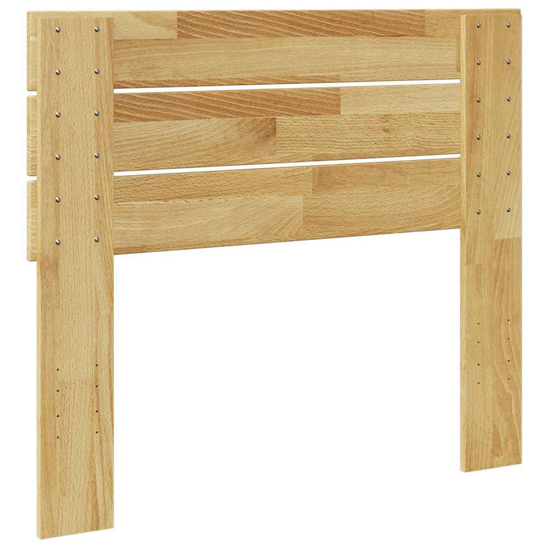 vidaXL fejtámla 75 cm tömör fa tölgyfa