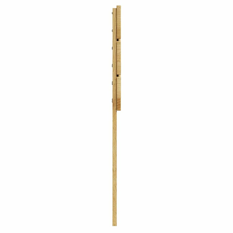 vidaXL tömör tölgyfa fejtámla 90 cm