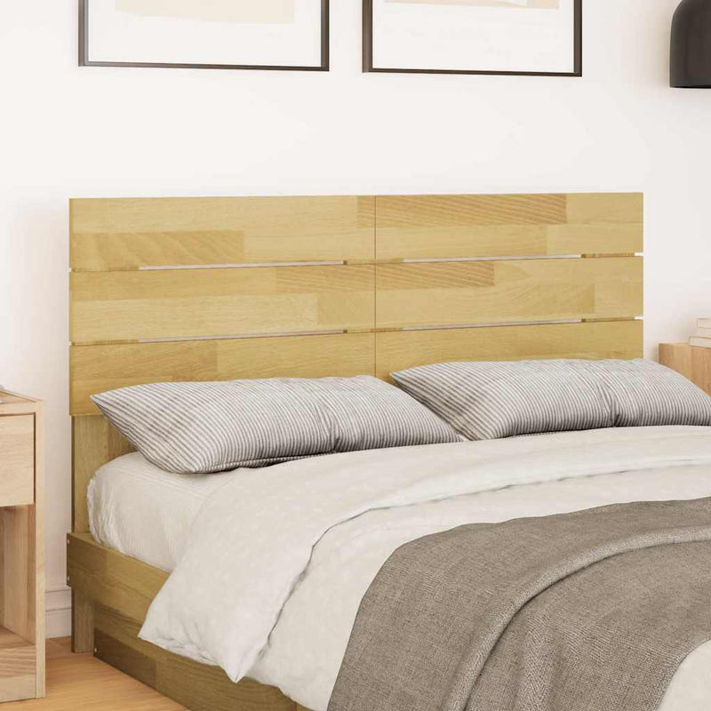vidaXL tömör tölgyfa fejtámla 120 cm