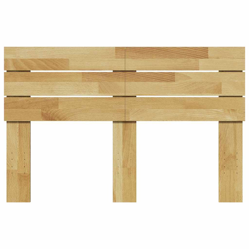 vidaXL tömör tölgyfa fejtámla 120 cm