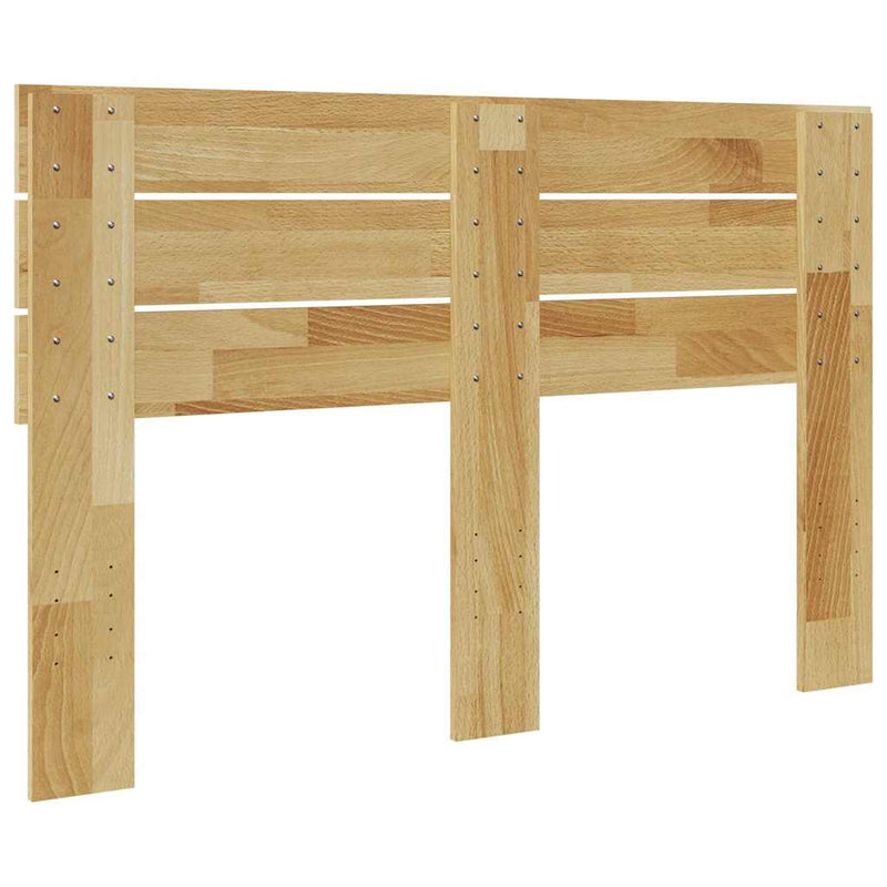 vidaXL tömör tölgyfa fejtámla 120 cm