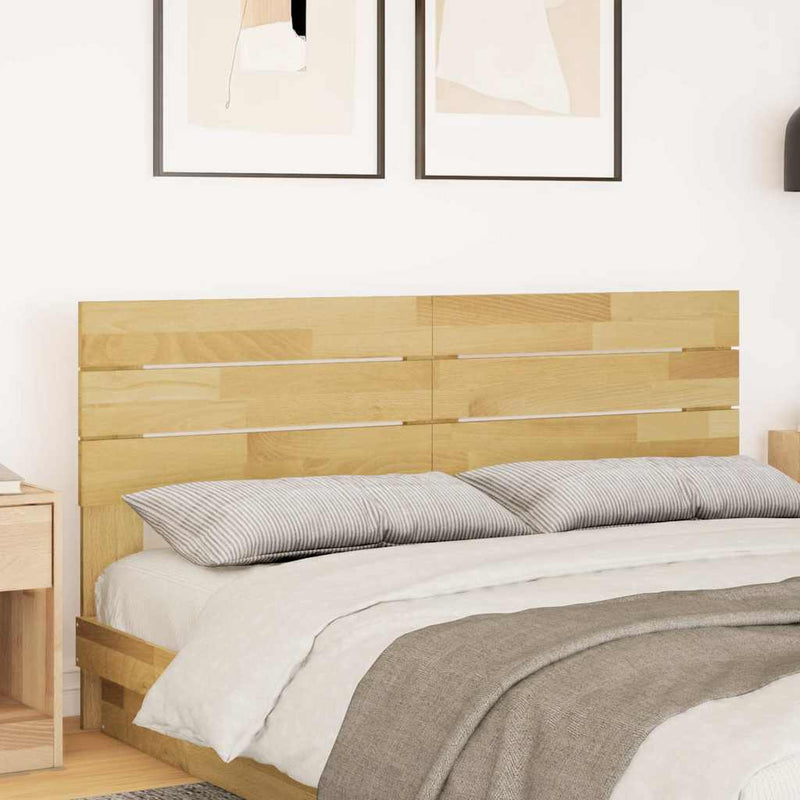 vidaXL tömör tölgyfa fejtámla 135 cm