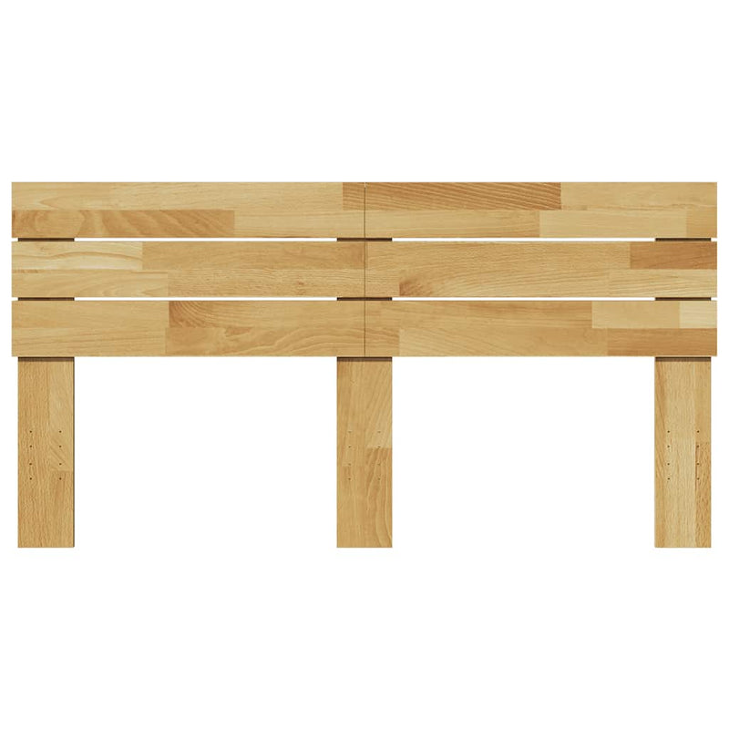 vidaXL tömör tölgyfa fejtámla 140 cm