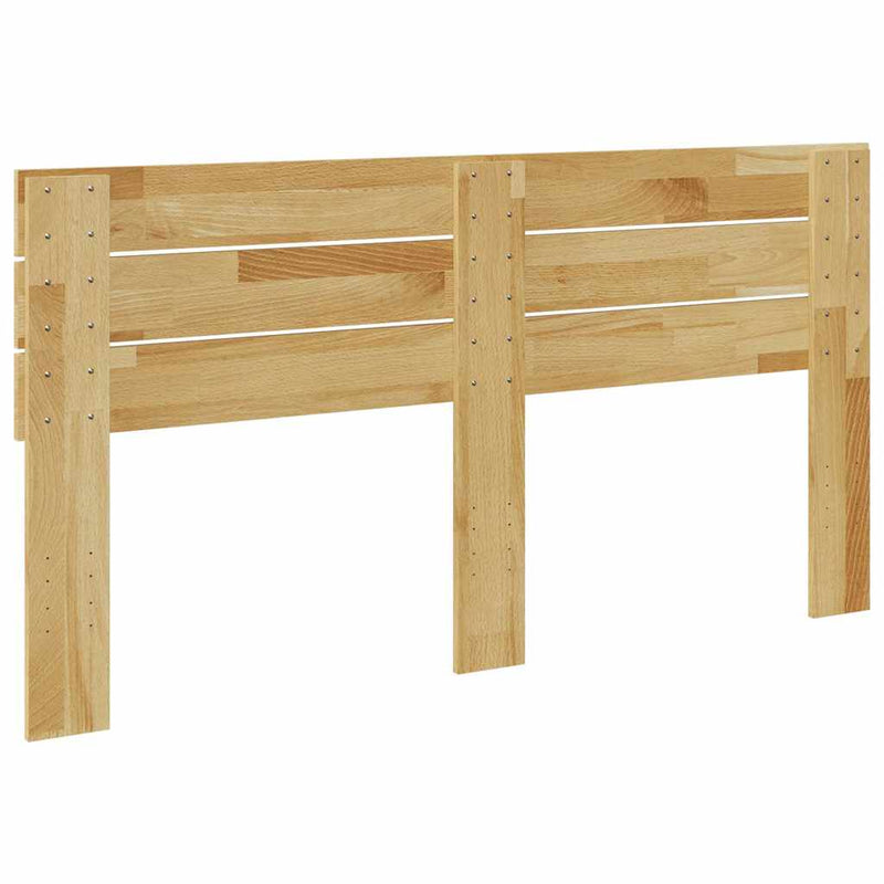 vidaXL tömör tölgyfa fejtámla 140 cm