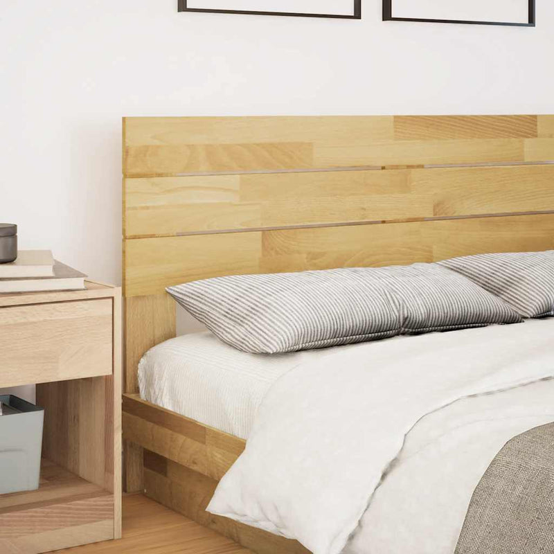 vidaXL tömör tölgyfa fejtámla 150 cm