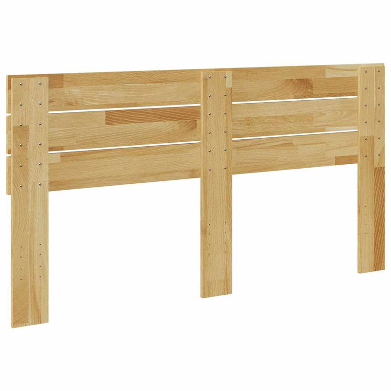 vidaXL tömör tölgyfa fejtámla 150 cm