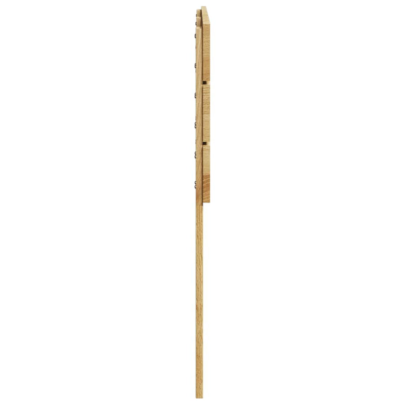 vidaXL tömör tölgyfa fejtámla 180 cm