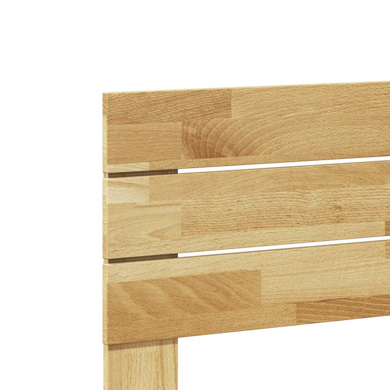 vidaXL tömör tölgyfa fejtámla 200 cm