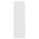 vidaXL 2 részes fehér szerelt fa Konyhai szekrénygarnitúrák