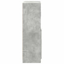 vidaXL 2 részes betonszürke szerelt fa konyhaszekrény garnitúra