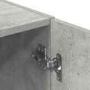 vidaXL 2 részes betonszürke szerelt fa konyhaszekrény garnitúra