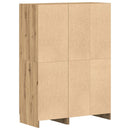 vidaXL 2 részes kézműves tölgy szerelt fa konyhaszekrény garnitúra