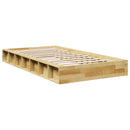 vidaXL ágykeret matrac nélkül 90x200 cm tömör fa tölgyfa