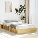 vidaXL ágykeret matrac nélkül 90x190 cm tömör fa tölgyfa