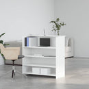 vidaXL fehér, rétegelt fa recepciós asztal 100 x 50 x 103,5 cm