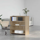 vidaXL sonoma tölgyfa recepciósasztal 100 x 50 x 103,5 cm