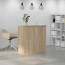 vidaXL sonoma tölgyfa recepciósasztal 100 x 50 x 103,5 cm