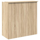 vidaXL sonoma tölgyfa recepciósasztal 100 x 50 x 103,5 cm