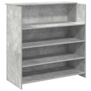vidaXL recepciós pult betonszürke 100x50x103,5 cm szerelt fa