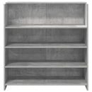 vidaXL recepciós pult betonszürke 100x50x103,5 cm szerelt fa