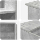 vidaXL recepciós pult betonszürke 100x50x103,5 cm szerelt fa