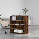 vidaXL recepciós pult füstös tölgy 100x50x103,5 cm szerelt fa