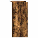vidaXL recepciós pult füstös tölgy 100x50x103,5 cm szerelt fa