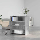 vidaXL recepciós pult szürke sonoma 100x50x103,5 cm szerelt fa