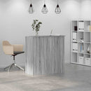 vidaXL recepciós pult szürke sonoma 100x50x103,5 cm szerelt fa