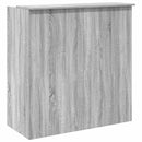 vidaXL recepciós pult szürke sonoma 100x50x103,5 cm szerelt fa