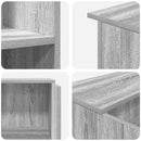 vidaXL recepciós pult szürke sonoma 100x50x103,5 cm szerelt fa