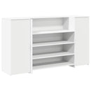 vidaXL fehér, rétegelt fa recepciós asztal 180 x 50 x 103,5 cm