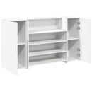 vidaXL fehér, rétegelt fa recepciós asztal 180 x 50 x 103,5 cm