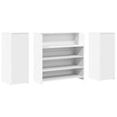 vidaXL fehér, rétegelt fa recepciós asztal 180 x 50 x 103,5 cm