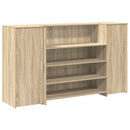 vidaXL recepciós pult sonoma tölgy 180x50x103,5 cm szerelt fa
