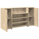vidaXL recepciós pult sonoma tölgy 180x50x103,5 cm szerelt fa