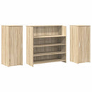 vidaXL recepciós pult sonoma tölgy 180x50x103,5 cm szerelt fa