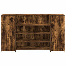vidaXL recepciós pult füstös tölgy 180x50x103,5 cm szerelt fa