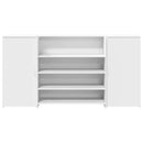 vidaXL fehér, rétegelt fa recepciós asztal 200 x 50 x 103,5 cm